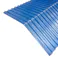 塩ビ波板 棟板 ブルー