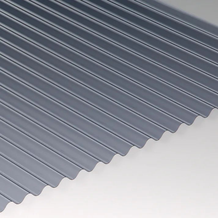 ポリカタフ熱線カット 6尺 スモークグレー