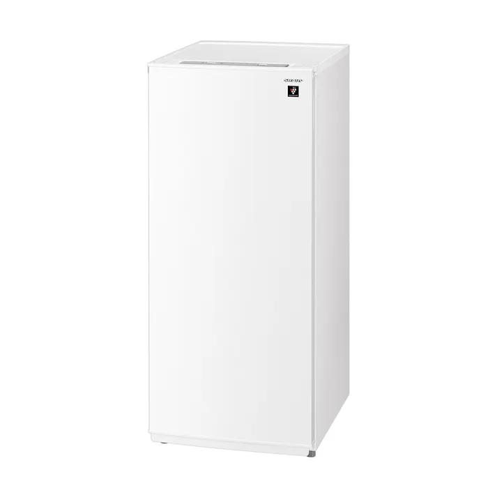 シャープ 冷凍庫 126L ファン式 スノーホワイト FJ-HF13H【別送品】