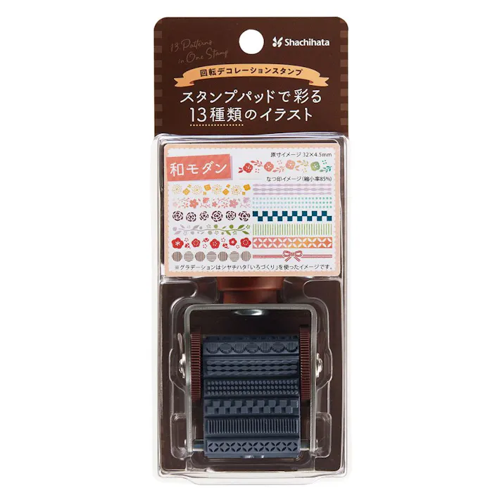 回転デコレーションスタンプ 和モダン