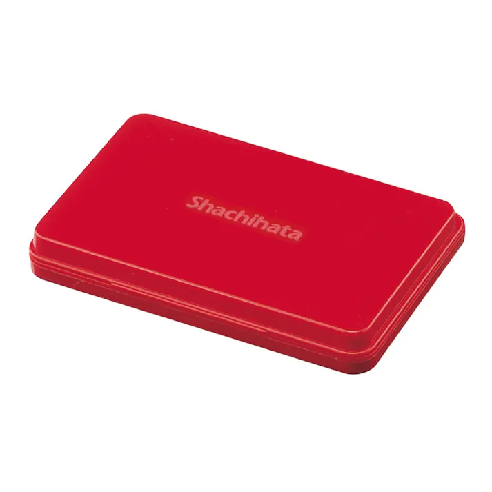 スタンプ台 中型 赤