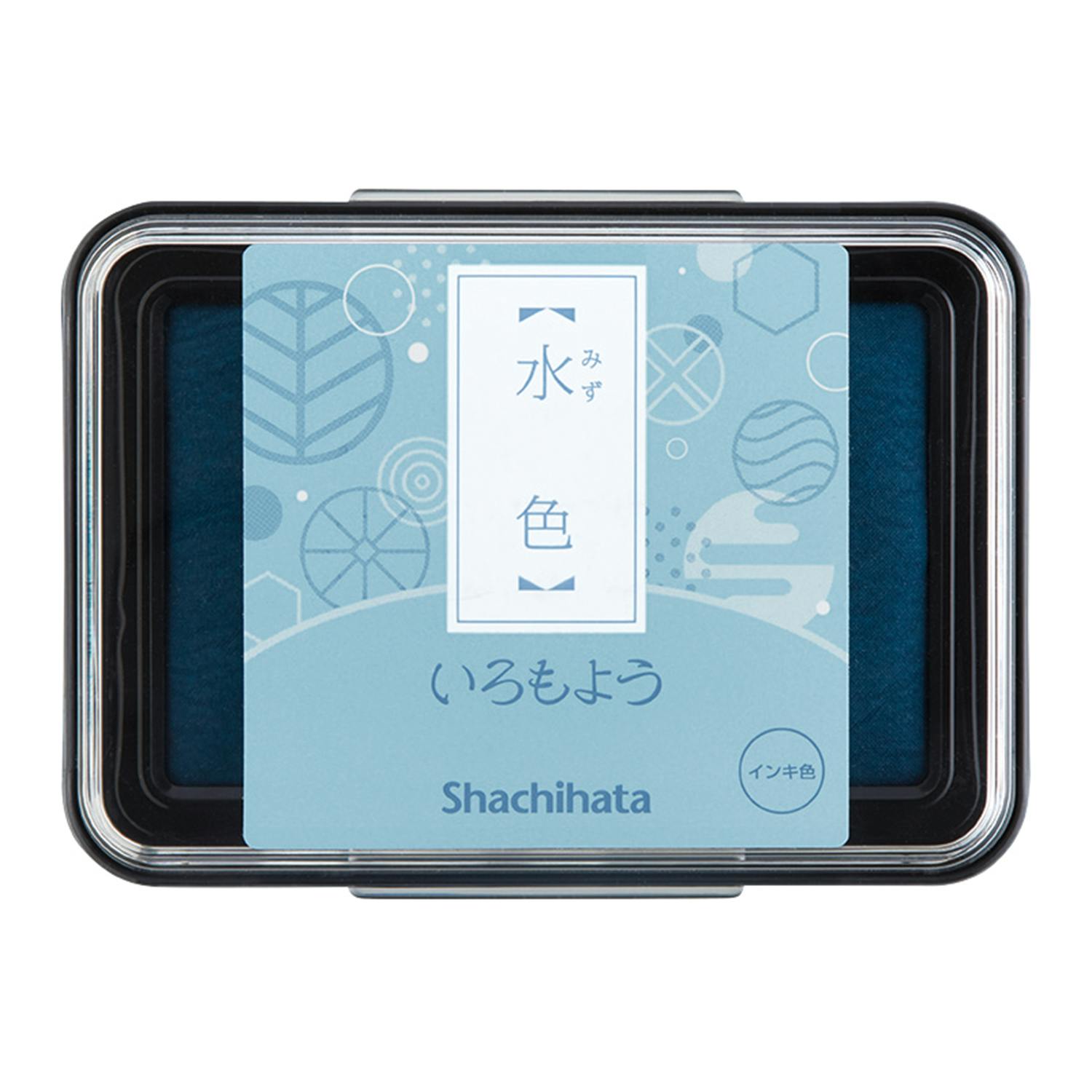 いろもよう 水色(みずいろ) 朱肉・スタンプ台 いろもよう 水色(みずいろ) 朱肉・スタンプ台