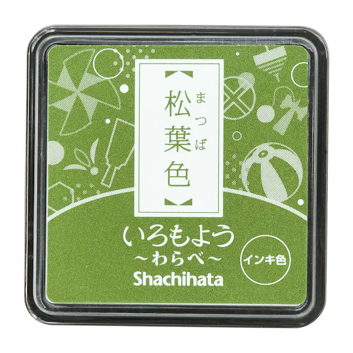 いろもよう わらべ 松葉色