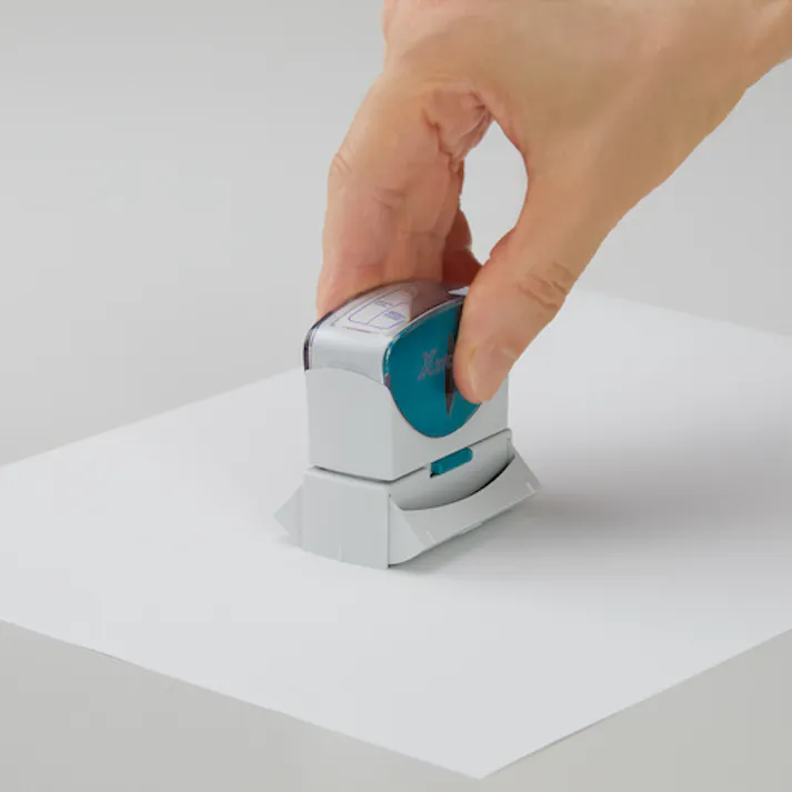 【CAINZ-DASH】シヤチハタ スタンプ ビジネス用 キャップレス B型 赤 社外秘 ヨコ X2-B-019H2 X2-B-019H2【別送品】