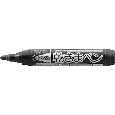 【CAINZ-DASH】シヤチハタ 乾きまペン　中字丸芯　黒 K-177N-K【別送品】