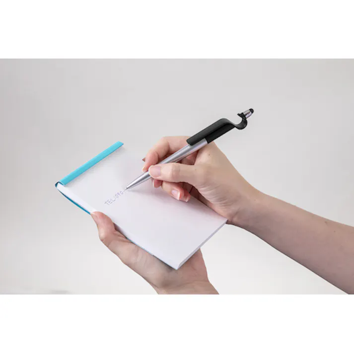 【CAINZ-DASH】セキセイ スマホスタンド+タッチペン+ボールペン スマタテペン オレンジ LA-6688-51【別送品】