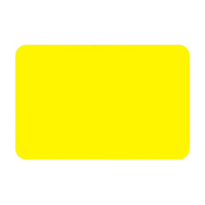 蛍光カード 中 レモン