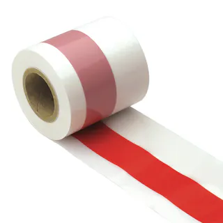 ササガワ 紅白テープ 50m巻