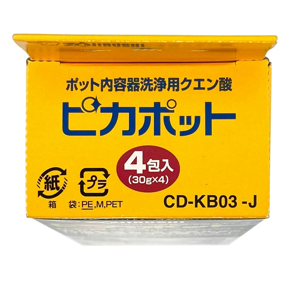 最大89％オフ！ 象印 加湿器用 ポット内容器洗浄用クエン酸 ピカポット CD-KB03K-J terahaku.jp