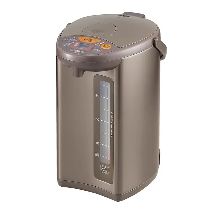 マイコン沸とう 電動ポット 4.0L メタリックブラウン CD-WU40-TM