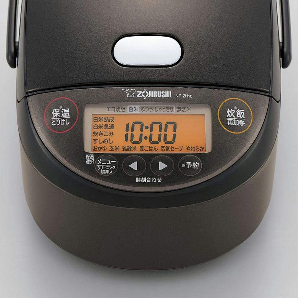 激安】 ♢象印♢ZOJIRUSHI 炊飯器 NP-BE10 IH圧力 プラチナ釜 厚釜