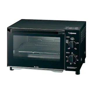こんがり倶楽部 オーブントースター 火力5段きりかえ マットブラック EQ-AH22-BZ