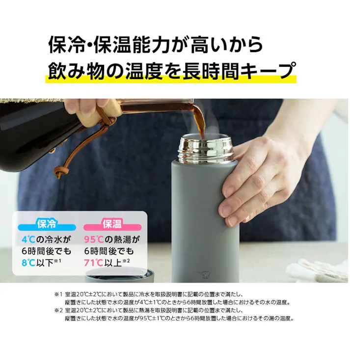 ステンレスマグ 480ml マットグリーン SMZB48 GM