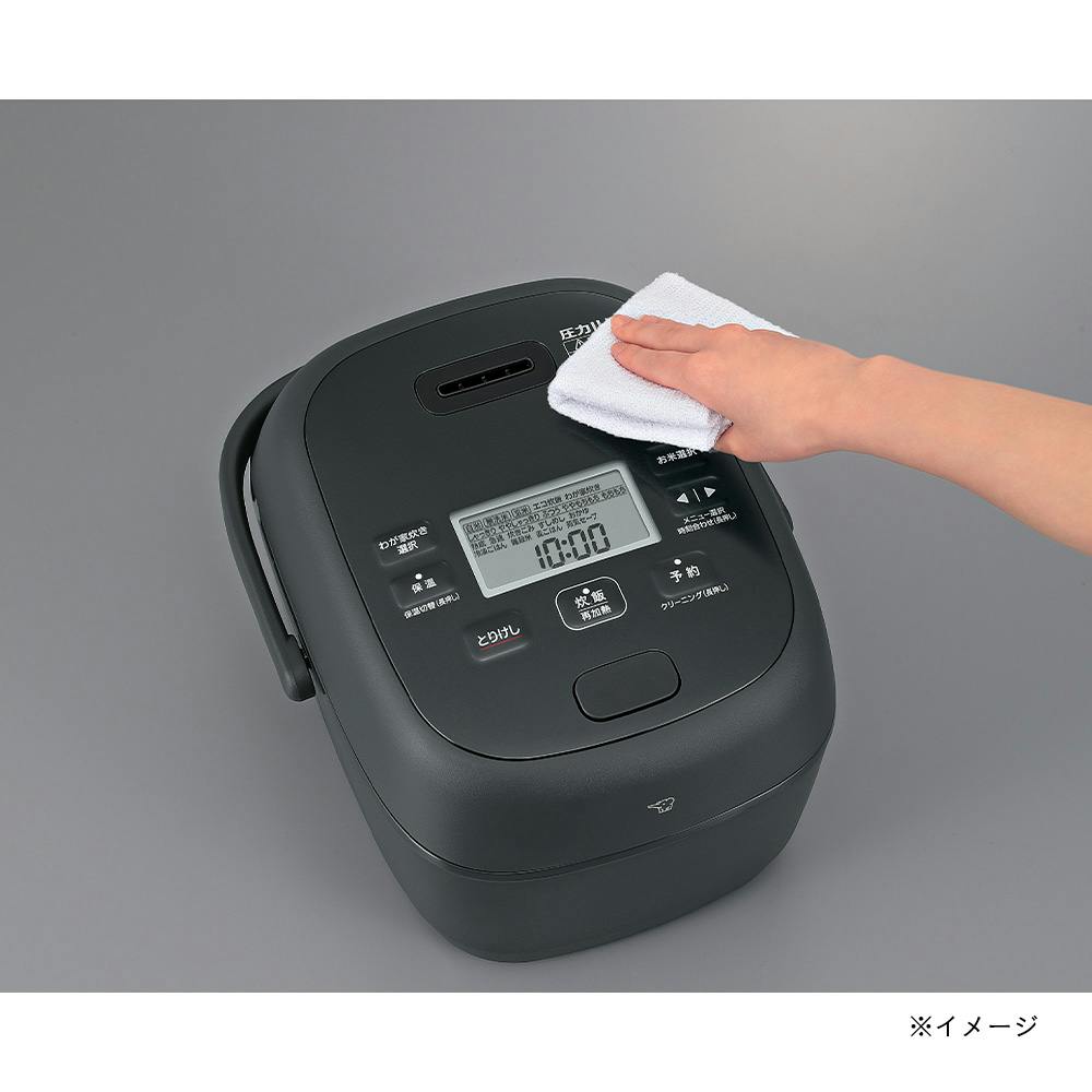 圧力IH炊飯ジャー 極め炊き 5.5合炊き ブラック NW-BA10