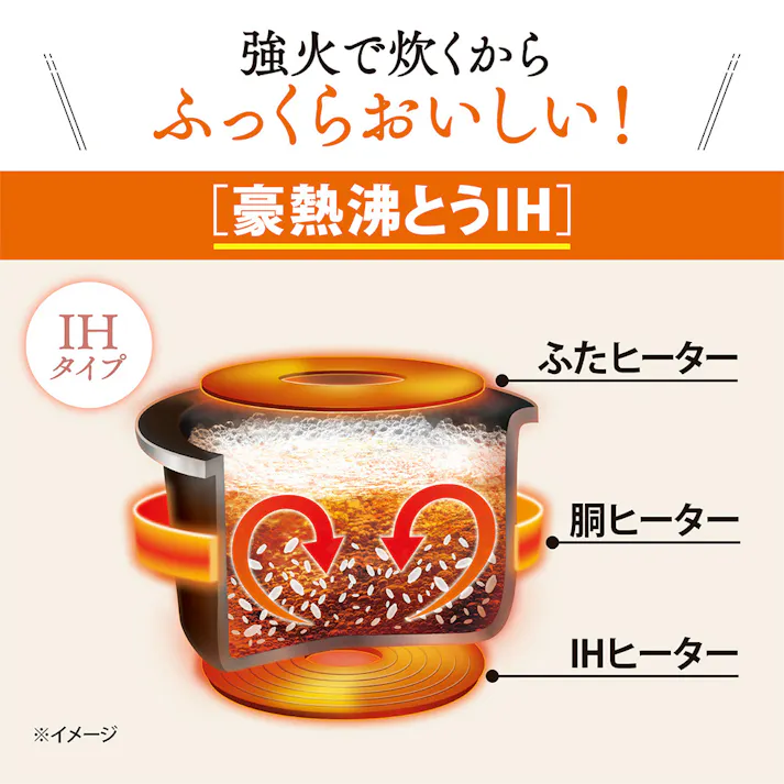 象印マホービン IH炊飯ジャー 極め炊き 3合炊 ブラウン NP-GS05-XT