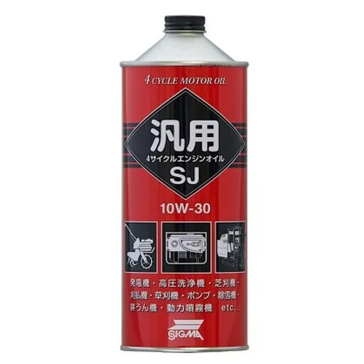 シグマ 汎用4サイクルエンジンオイル SJ/10W-30 1L【SU】