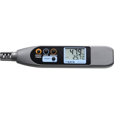 【CAINZ-DASH】佐藤計量器製作所 ペンタイプ温湿度計　ＰＣ－５１１０ PC-5110【別送品】
