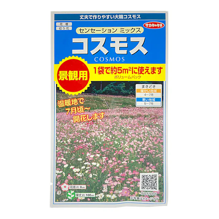 景観用大袋コスモス センセーションミックス