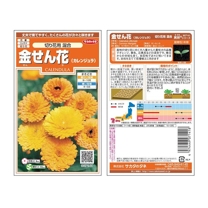 サカタのタネ 金せん花切り花用混合