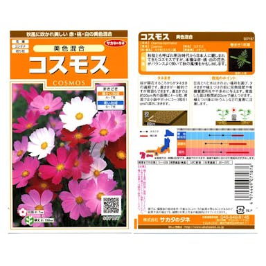 花の種 コスモス 美色混合(販売終了)