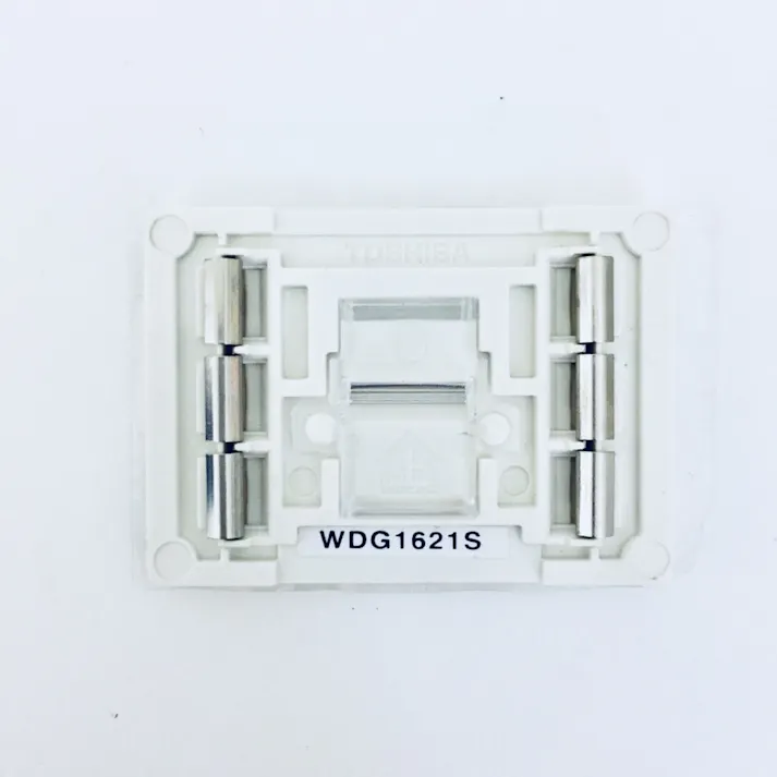 東芝ライテック 表示付スイッチカバーS WDG1621S(WW)