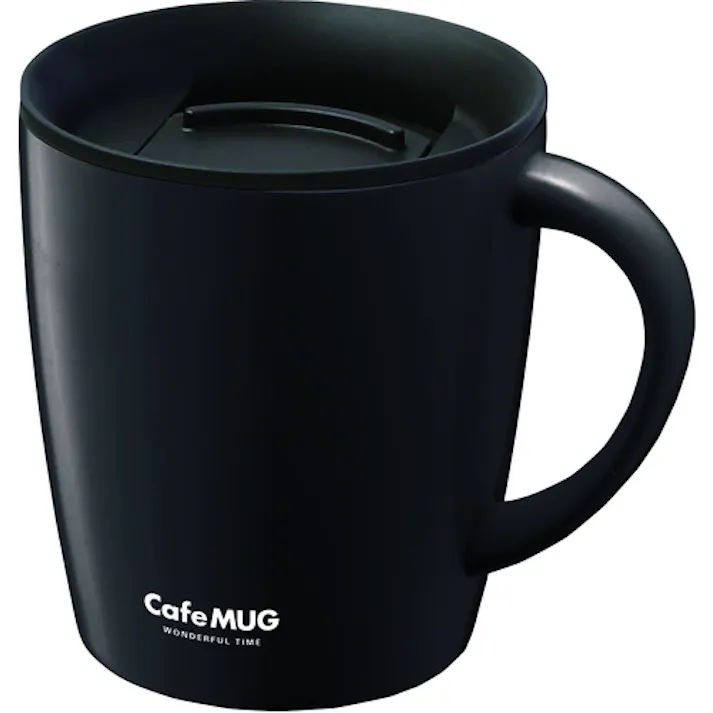 【CAINZ-DASH】アスベル SP真空断熱マグカップ MG-T330 ブラック 323355【別送品】