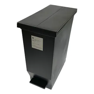 抗菌両開きペール 30L ブラック