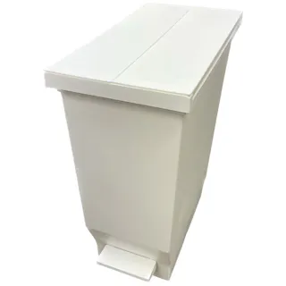 抗菌両開きペール 30L ホワイト