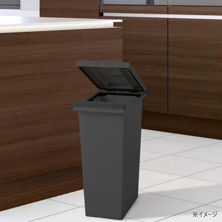 抗菌密閉プッシュペール 20L ブラック