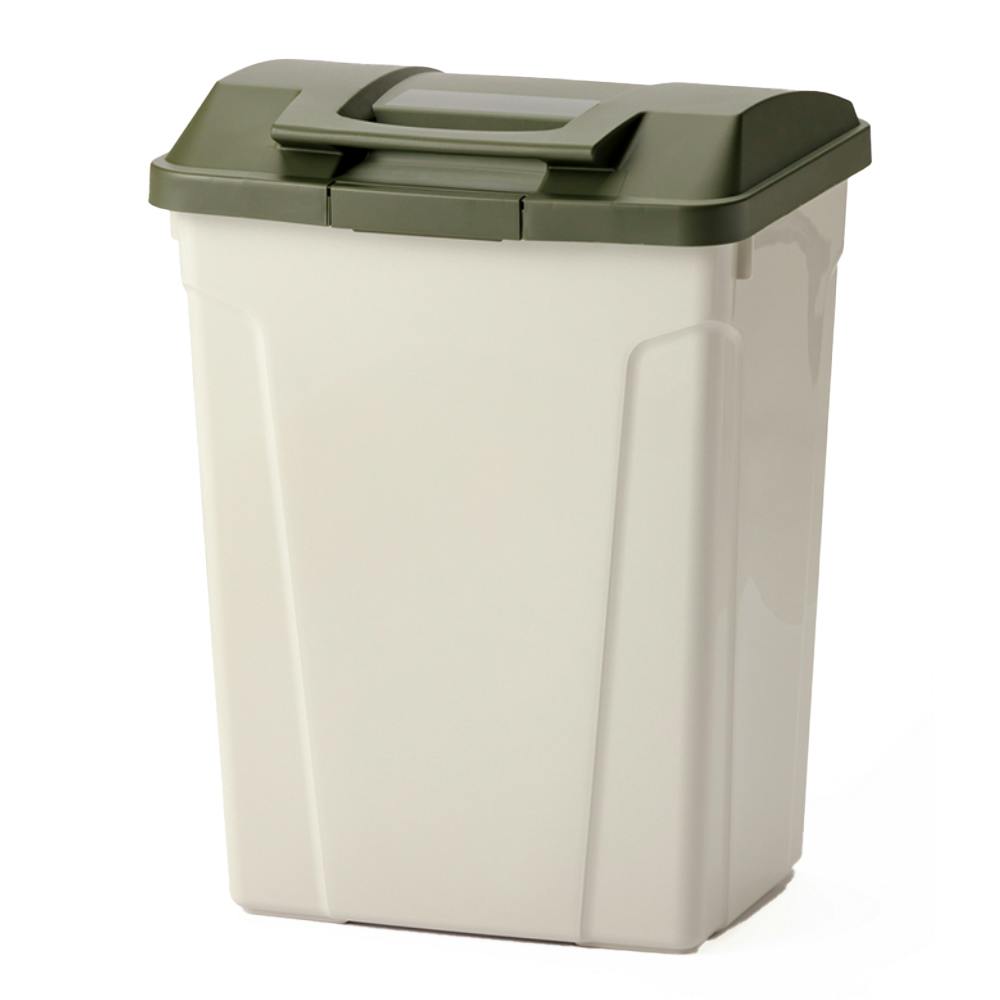 ハンドル付分別ダスト70L グリーン(販売終了) | ゴミ箱