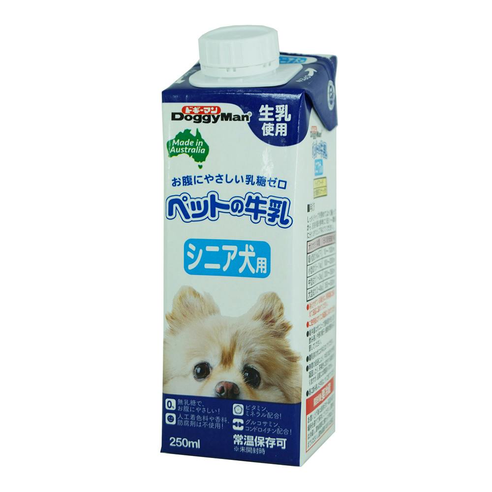 ドギーマン ペットの牛乳 シニア犬用 250ml | ペット用品（犬