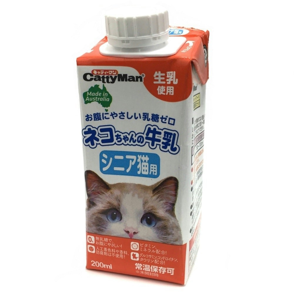 最も ネコちゃんの牛乳シニア猫用 キャットフード ドギーマン キャティーマン 猫牛乳 general-bond.co.jp