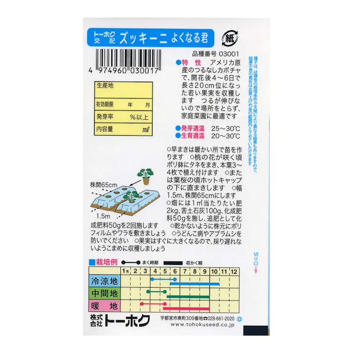 F1 ズッキーニ よくなる君(販売終了)