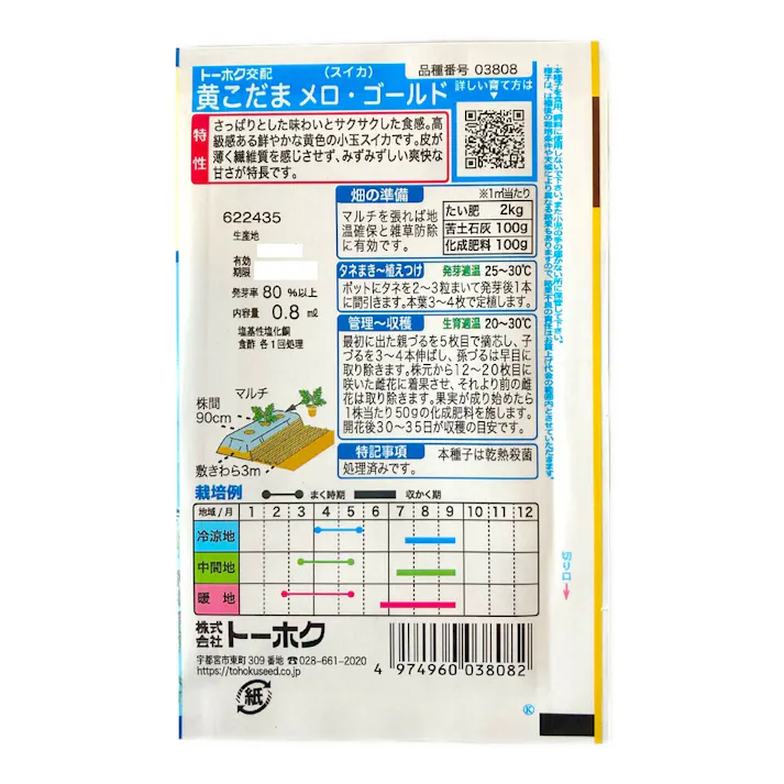 スイカ F1黄こだま メロゴールド