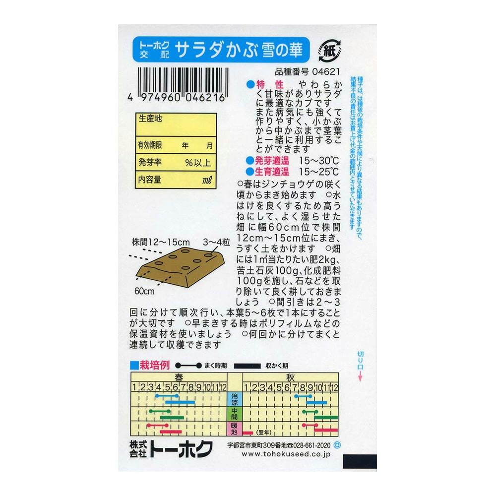 F1 サラダカブ 雪の華 | 花＆グリーン 通販 | ホームセンターのカインズ