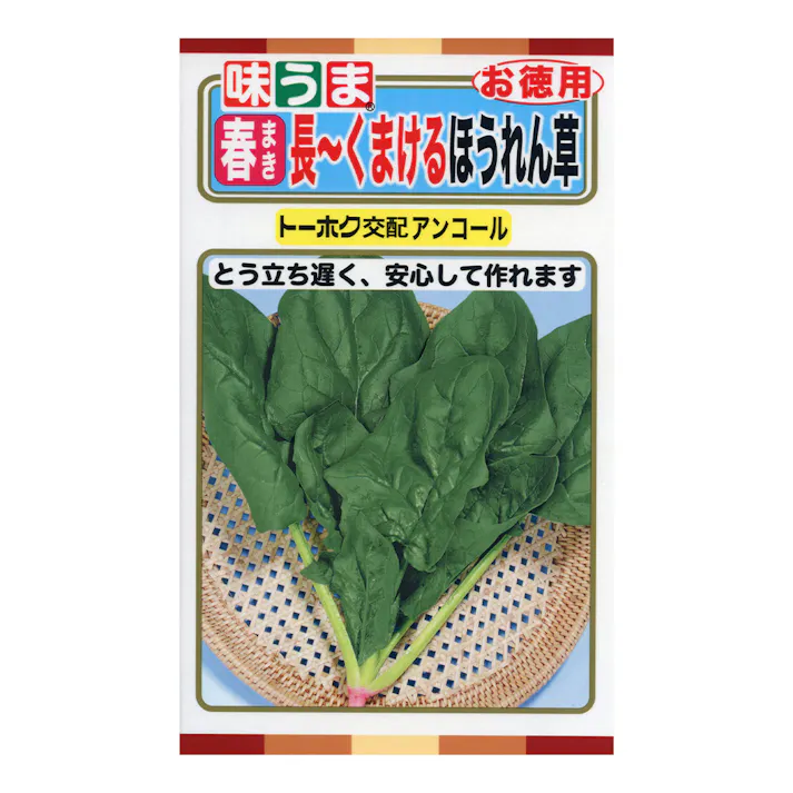 長~くまけるほうれん草アンコール(徳用袋)