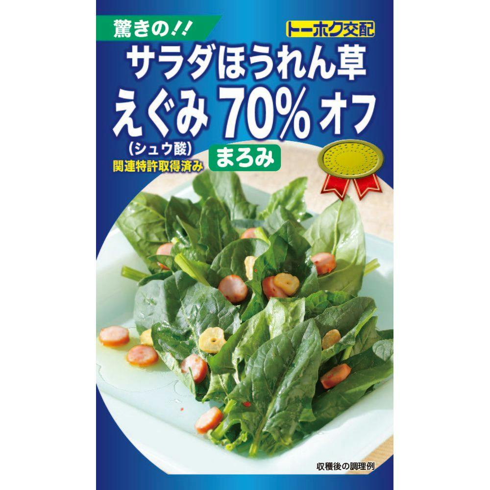 トーホク F1 驚きのサラダほうれん草 まろみ | 花＆グリーン