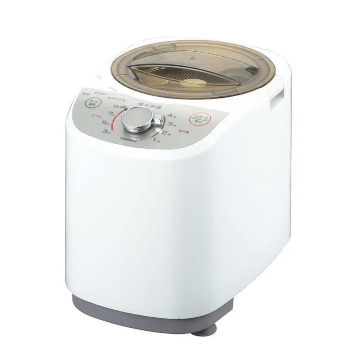 TWINBIRD コンパクト精米器 精米御膳 1~4合 ホワイト MR-E520W