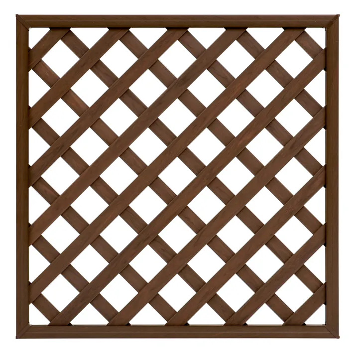 ウッディープラフェンス 900×900 ブラウンウッド