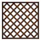 ウッディープラフェンス 900×900 ブラウンウッド
