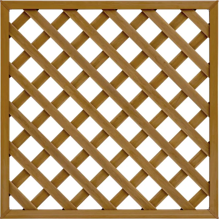 ウッディープラフェンス 900×900 ナチュラルウッド 5枚セット【別送品】