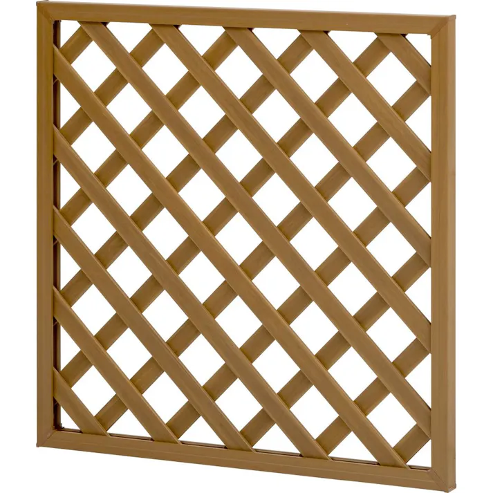 ウッディープラフェンス 900×900 ナチュラルウッド 5枚セット【別送品】