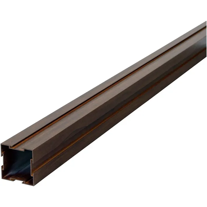 美WOOD 柱60角×1050 ブラウンウッド 4本セット BEW-0260BRW/4【別送品】