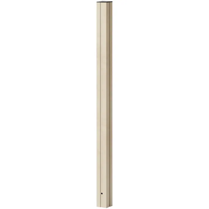 美WOOD 柱60角×1050 ミルキーウッド 4本セット BEW-0260MW/4【別送品】