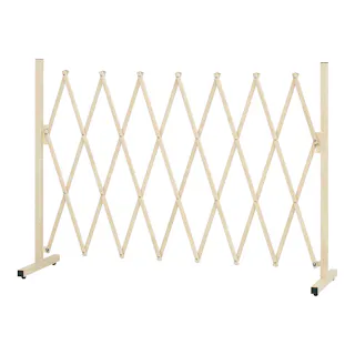 美WOOD アコーディオンフェンス ミルキーウッド BEW-AF200MW【別送品】