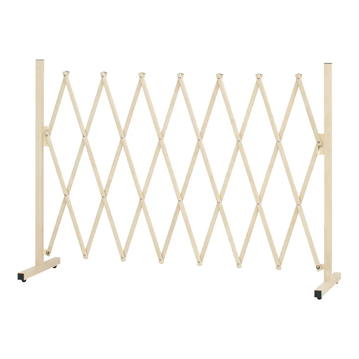 美WOOD アコーディオンフェンス ミルキーウッド BEW-AF200MW【別送品】