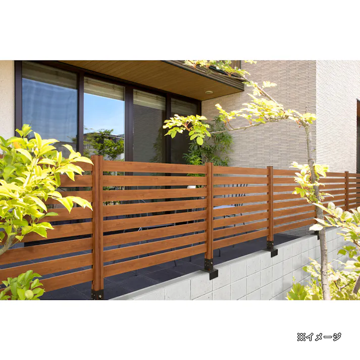 美WOOD シンプルボーダーフェンス ナチュラルウッド BEW-FE894NW