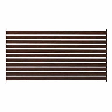 美WOODフェンス スリムボーダー 623 ブラウンウッド【別送品】