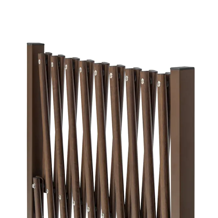 美WOODアコーディオンフェンス ブラウンウッド BEW-AF250BRW(販売終了)