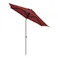 プッシュアップパラソル ワインレッド 2.5m(販売終了)